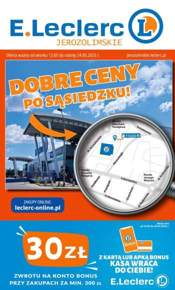 Gazetka E.Leclerc - 13.05.2025 - 24.05.2025.