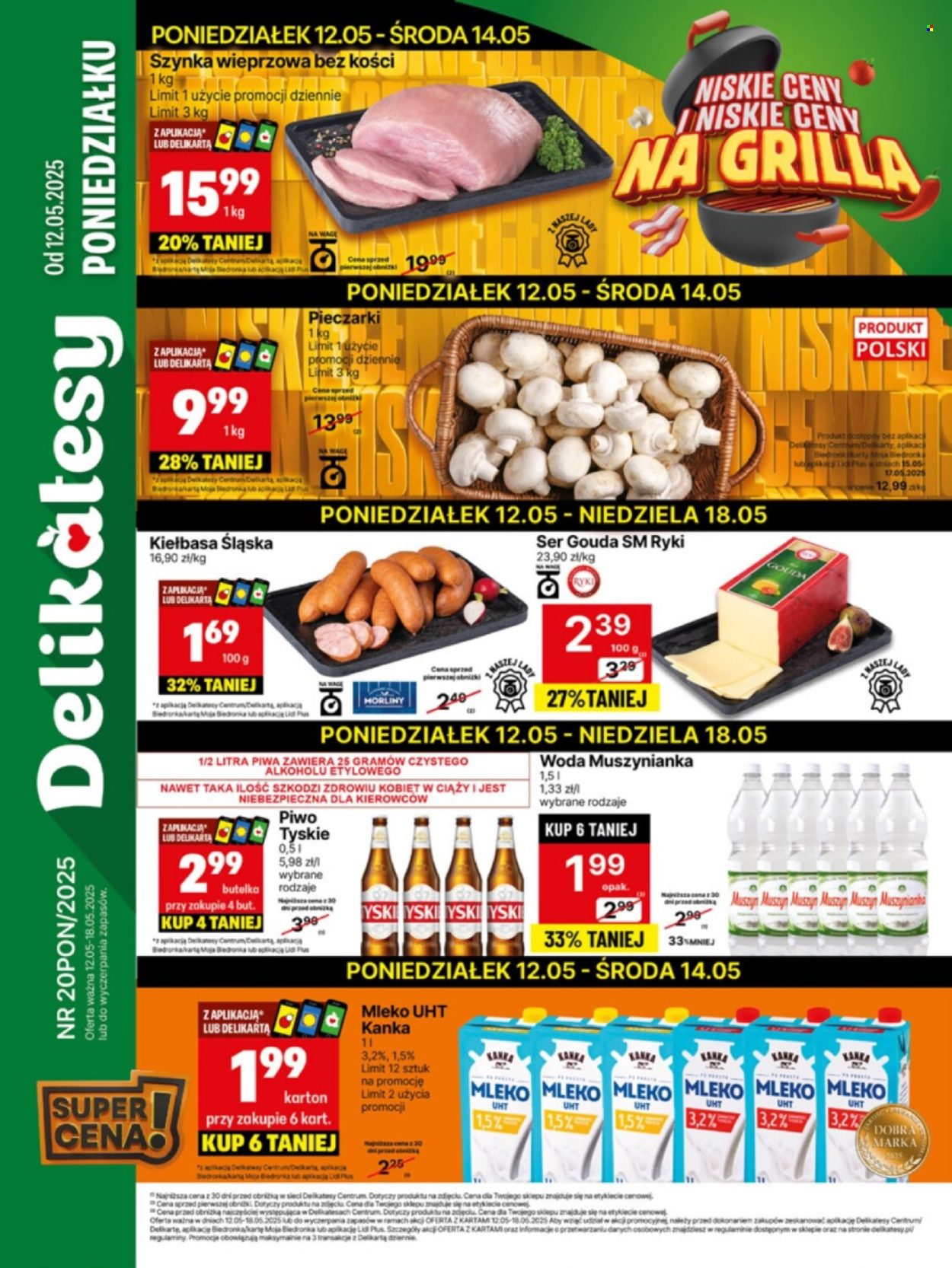 Gazetka Delikatesy Centrum - 12.05.2025 - 18.05.2025. Strona 1