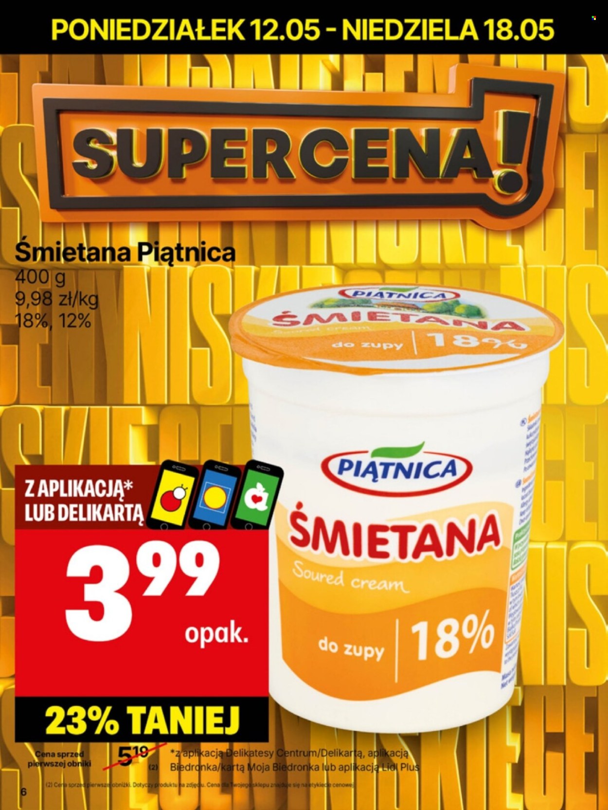 Gazetka Delikatesy Centrum - 12.05.2025 - 18.05.2025. Strona 6