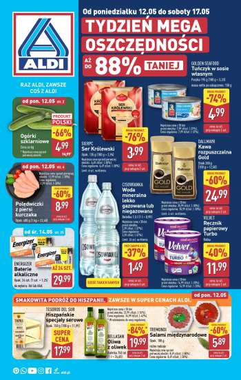 Gazetka ALDI - 12.05.2025 - 17.05.2025.