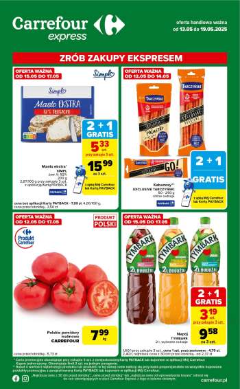 Gazetka Carrefour Express - 13.05.2025 - 19.05.2025.