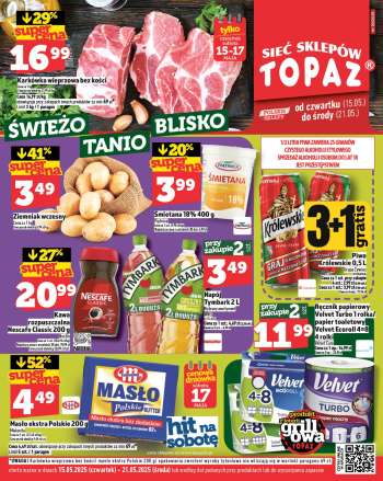 Gazetka Topaz - 15.05.2025 - 21.05.2025.