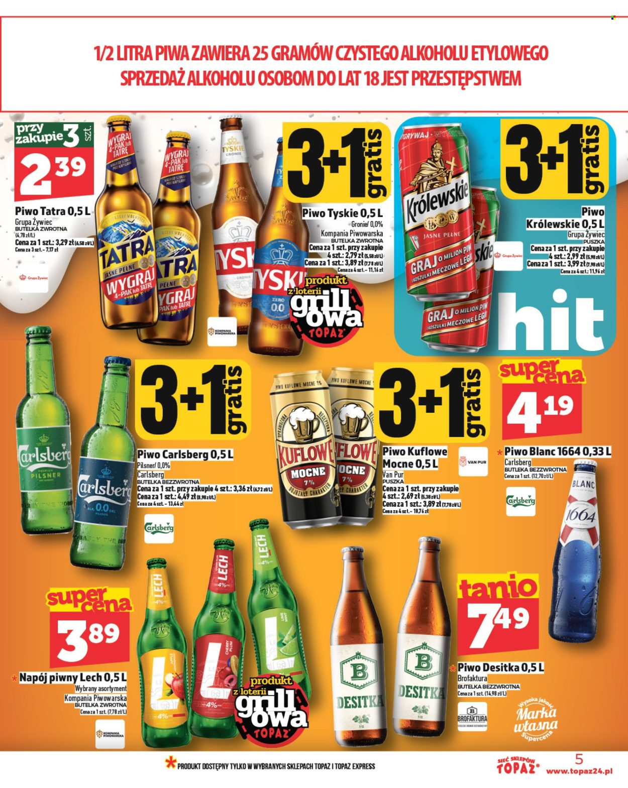 Gazetka Topaz - 15.05.2025 - 21.05.2025. Strona 5