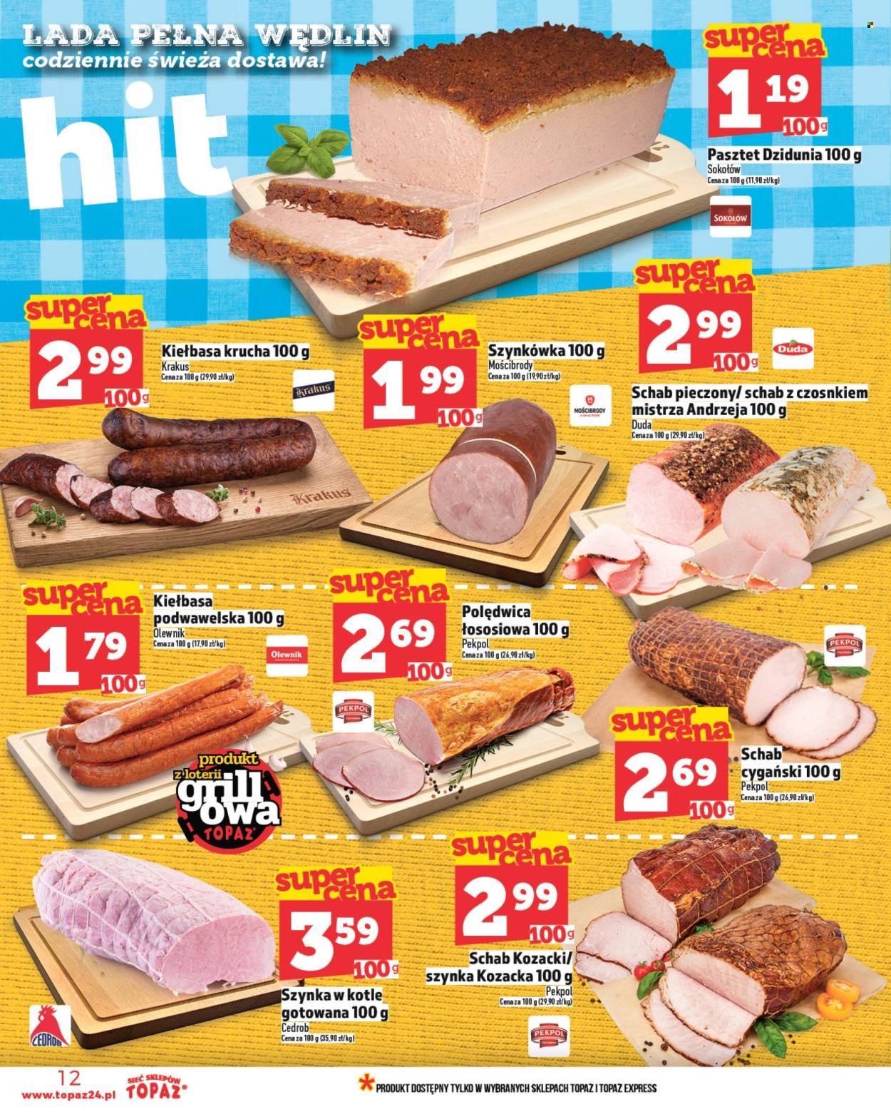 Gazetka Topaz - 15.05.2025 - 21.05.2025. Strona 12
