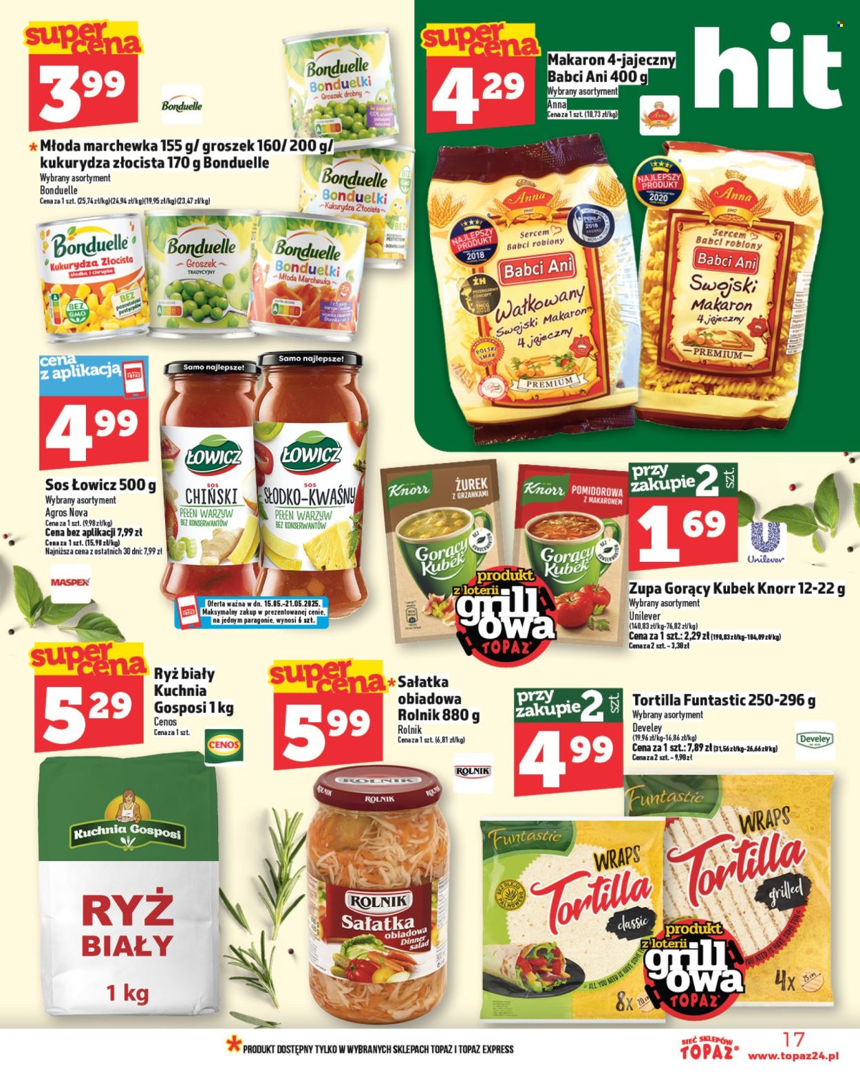 Gazetka Topaz - 15.05.2025 - 21.05.2025. Strona 17