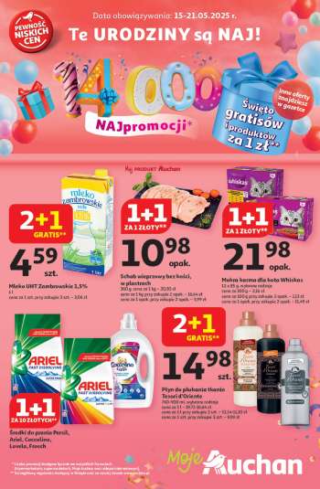 Gazetka Auchan - 15.05.2025 - 21.05.2025.