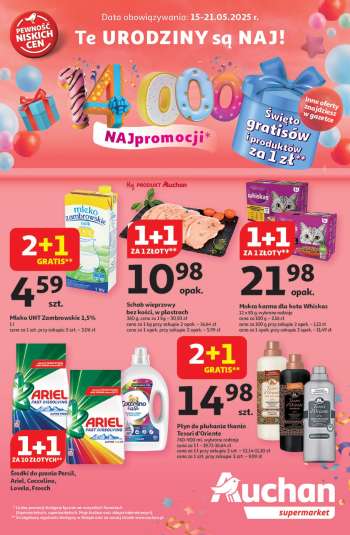 Gazetka Auchan - 15.05.2025 - 21.05.2025.