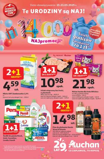 Gazetka Auchan - 15.05.2025 - 21.05.2025.