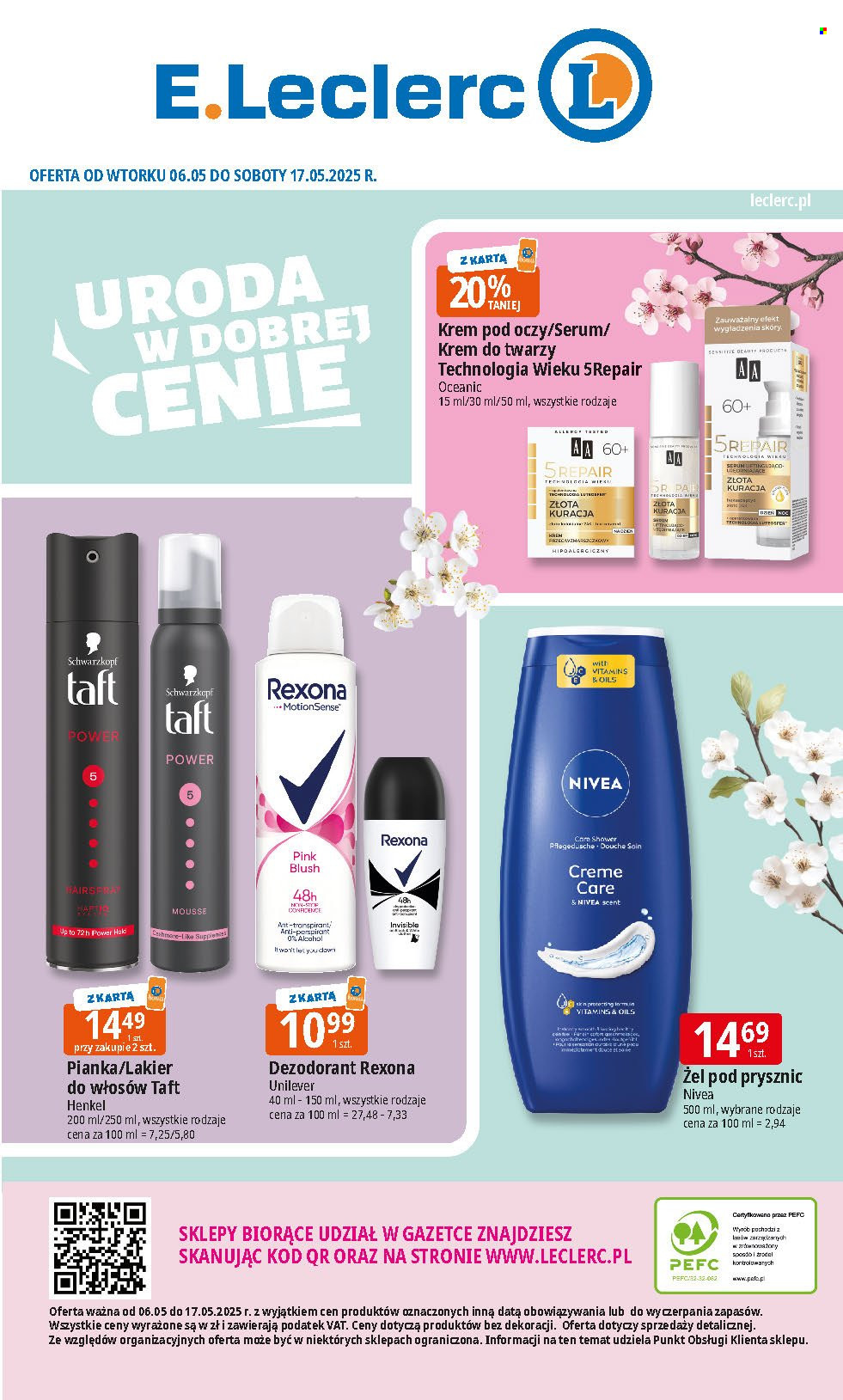 Gazetka E.Leclerc - 6.05.2025 - 17.05.2025. Strona 1