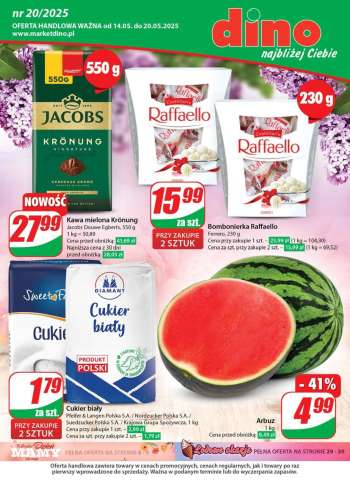 Gazetka Dino - 14.05.2025 - 20.05.2025.