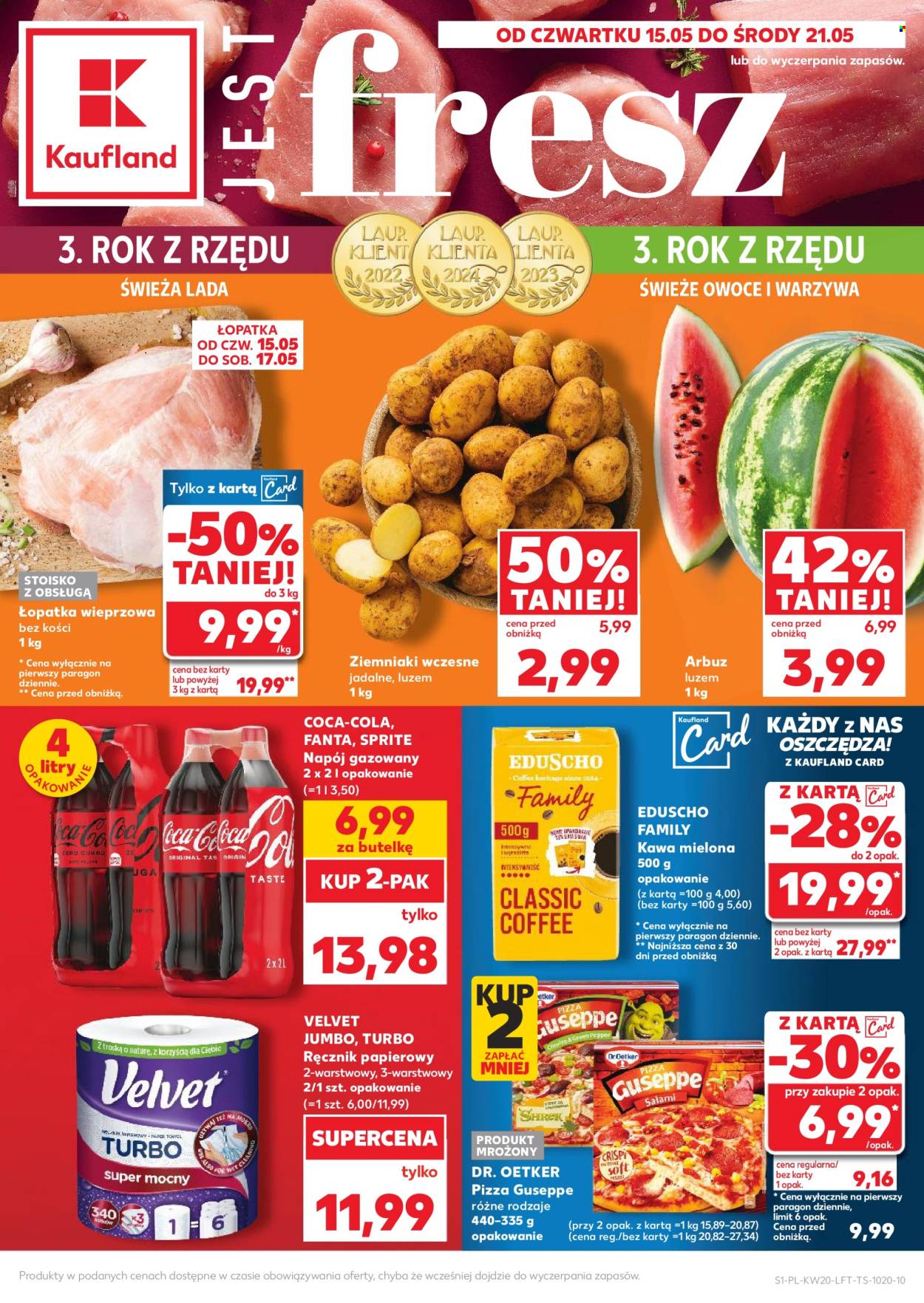 Gazetka Kaufland - 15.05.2025 - 21.05.2025. Strona 1