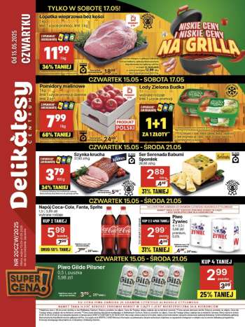 Gazetka Delikatesy Centrum - 15.05.2025 - 21.05.2025.