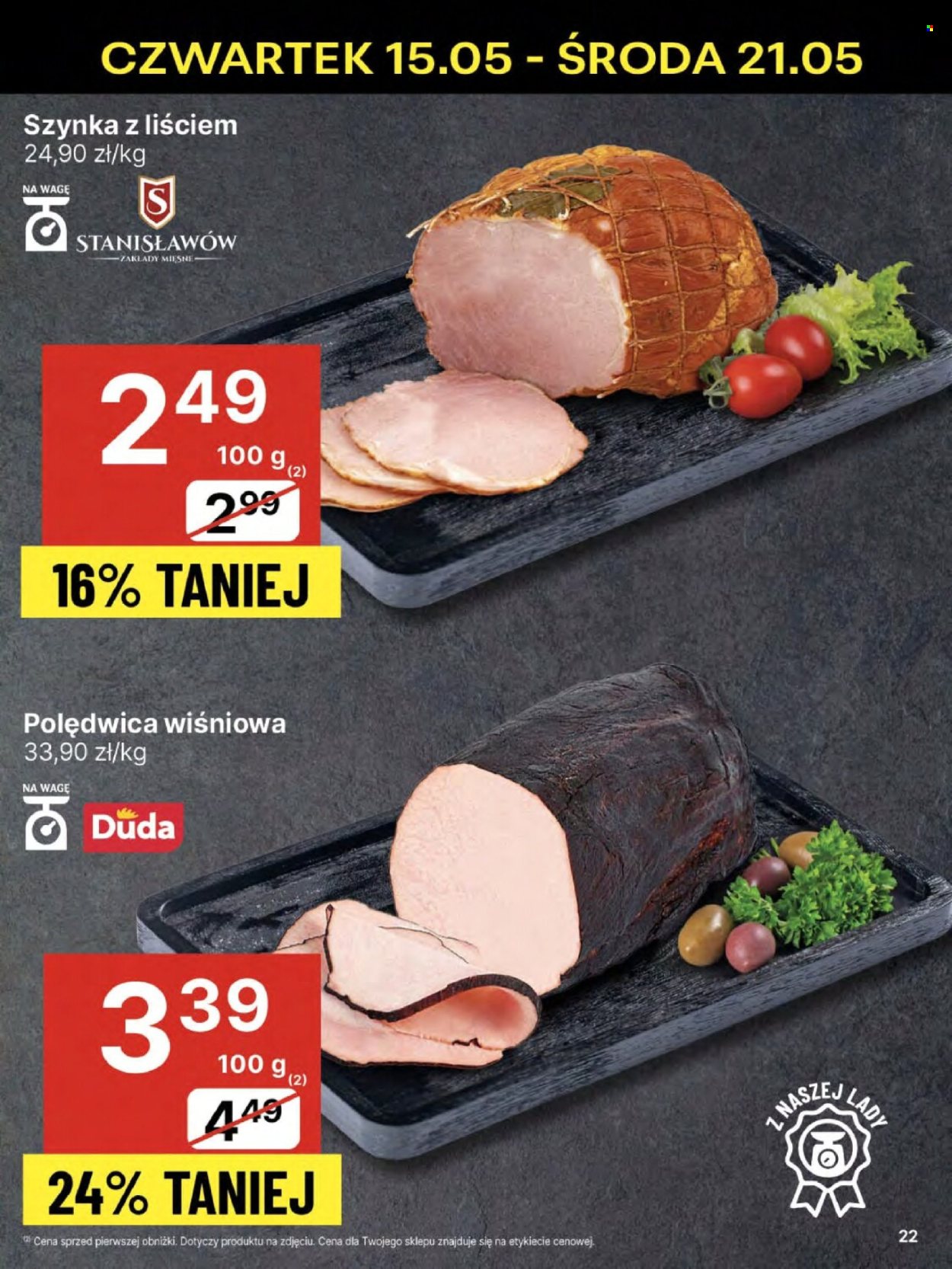 Gazetka Delikatesy Centrum - 15.05.2025 - 21.05.2025. Strona 22