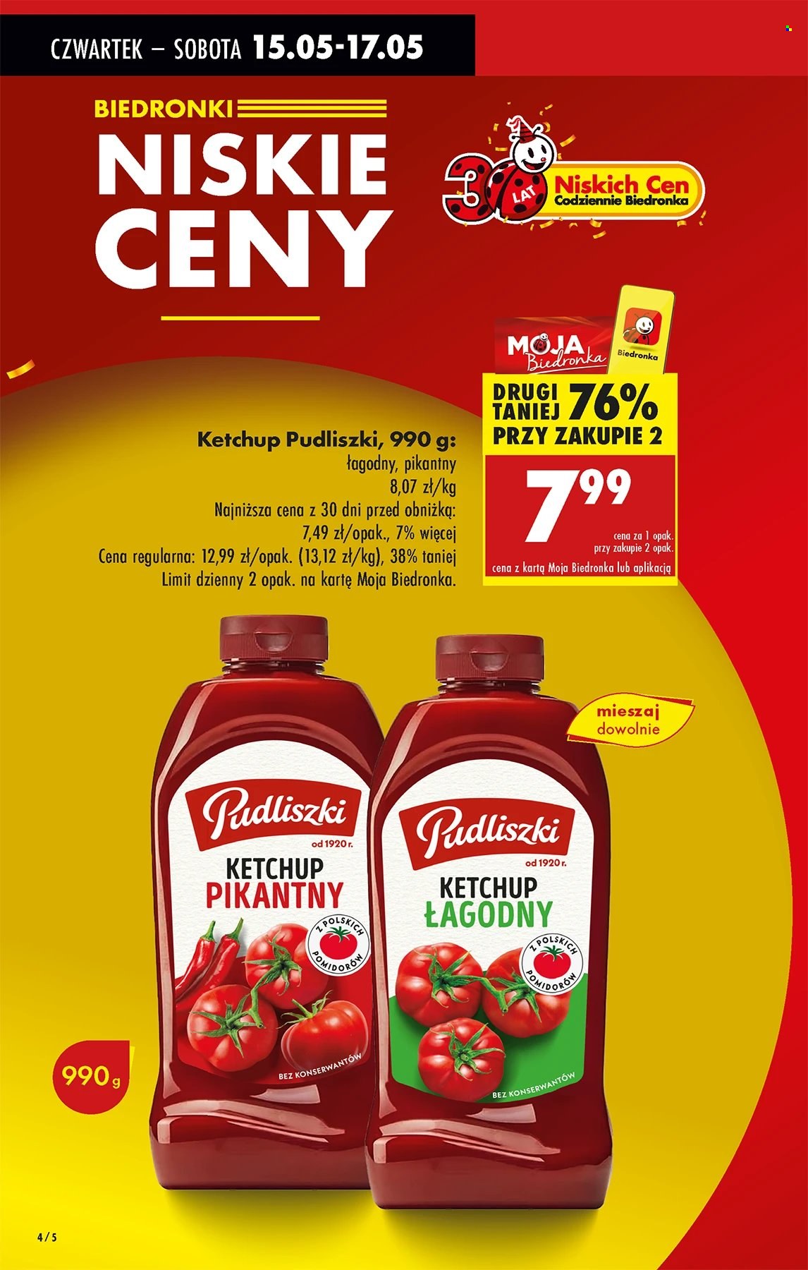 Gazetka Biedronka - 15.05.2025 - 21.05.2025. Strona 4