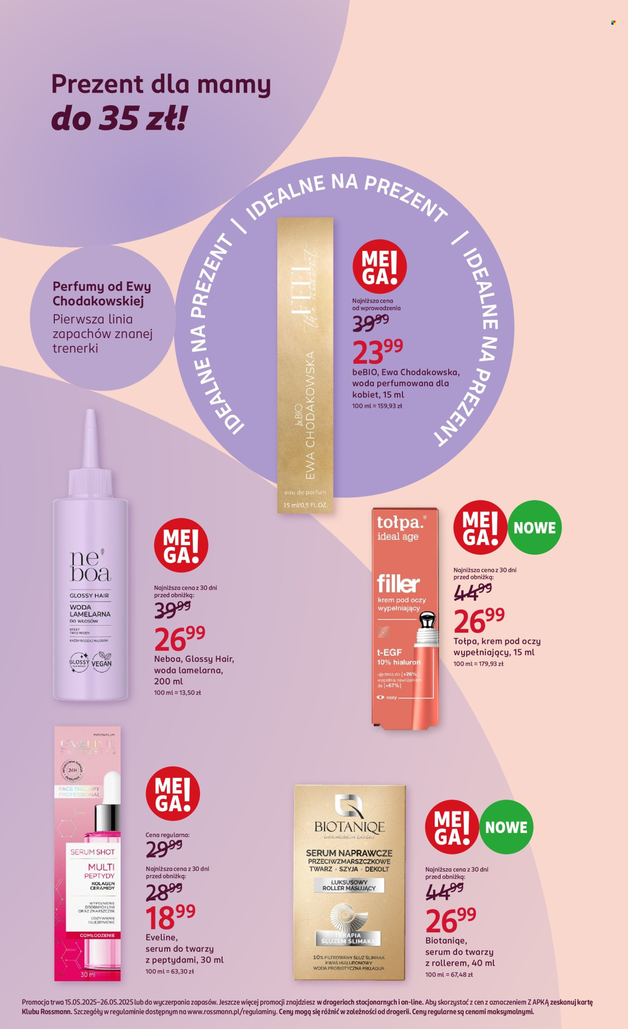 Leták Rossmann - 15.5.2025 - 26.5.2025. Strana 3