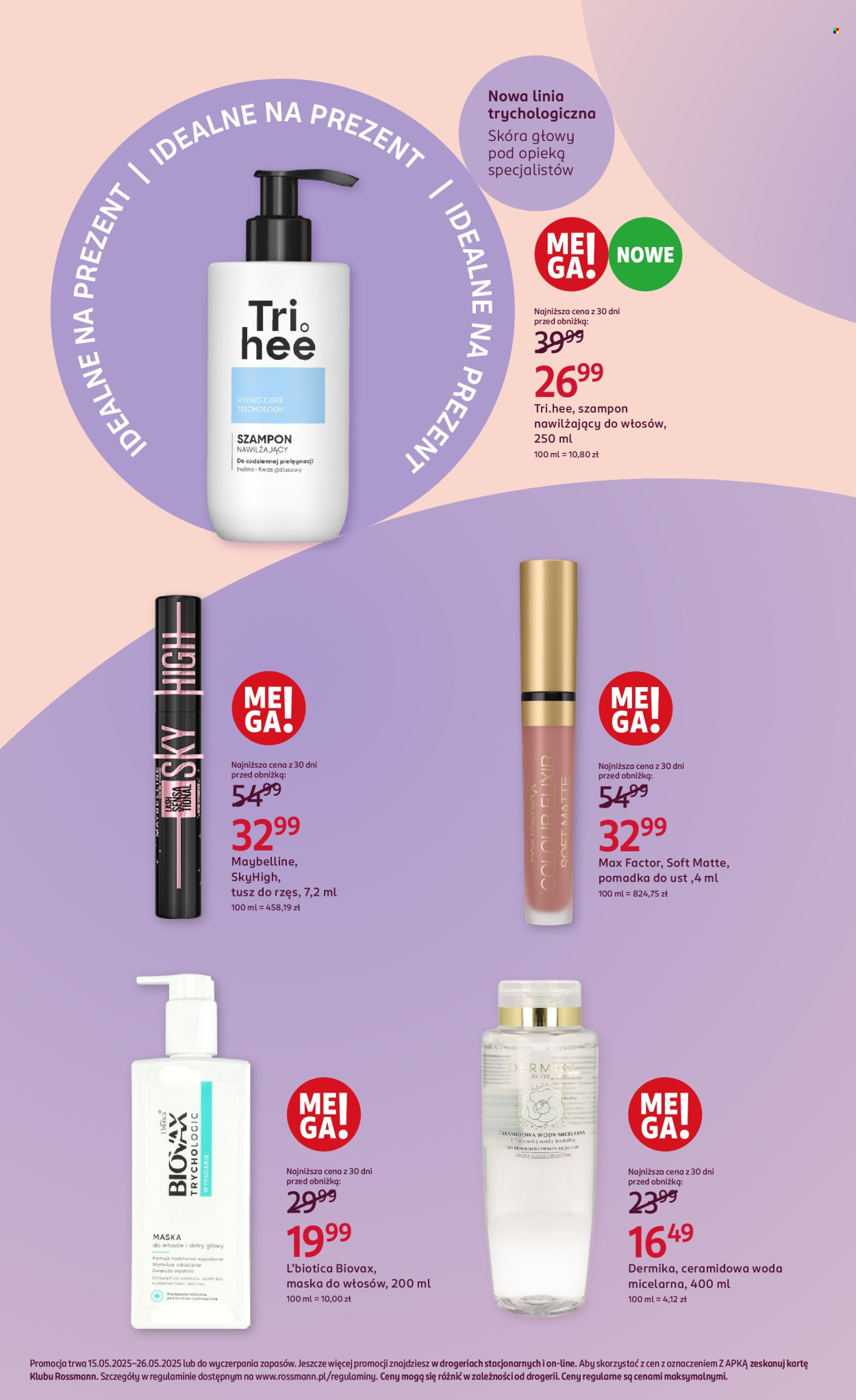 Leták Rossmann - 15.5.2025 - 26.5.2025. Strana 4