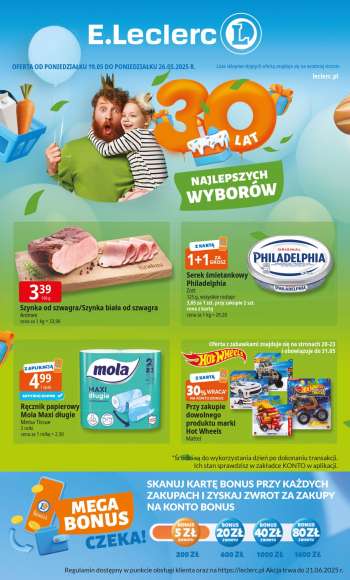 Gazetka E.Leclerc - 19.05.2025 - 26.05.2025.