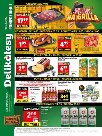 Gazetka Delikatesy Centrum - 19.05.2025 - 25.05.2025.
