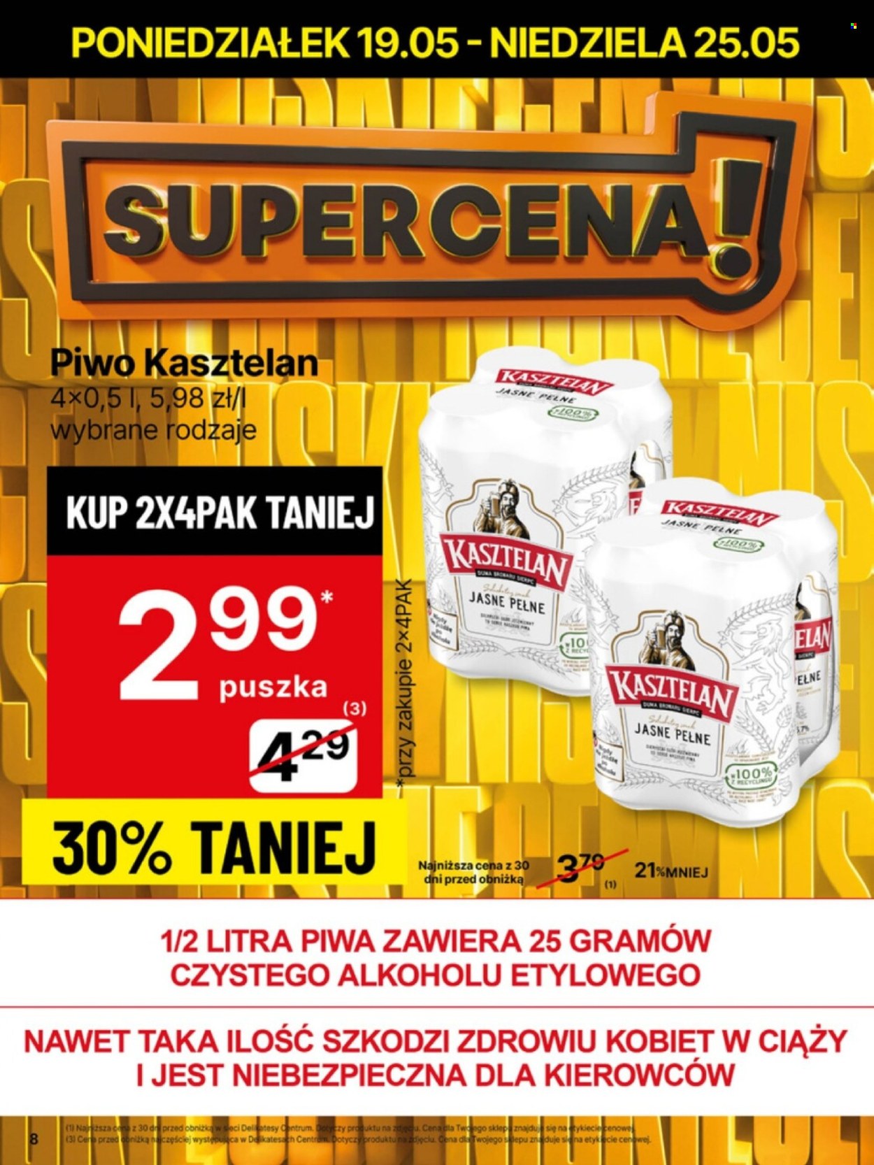 Gazetka Delikatesy Centrum - 19.05.2025 - 25.05.2025. Strona 8