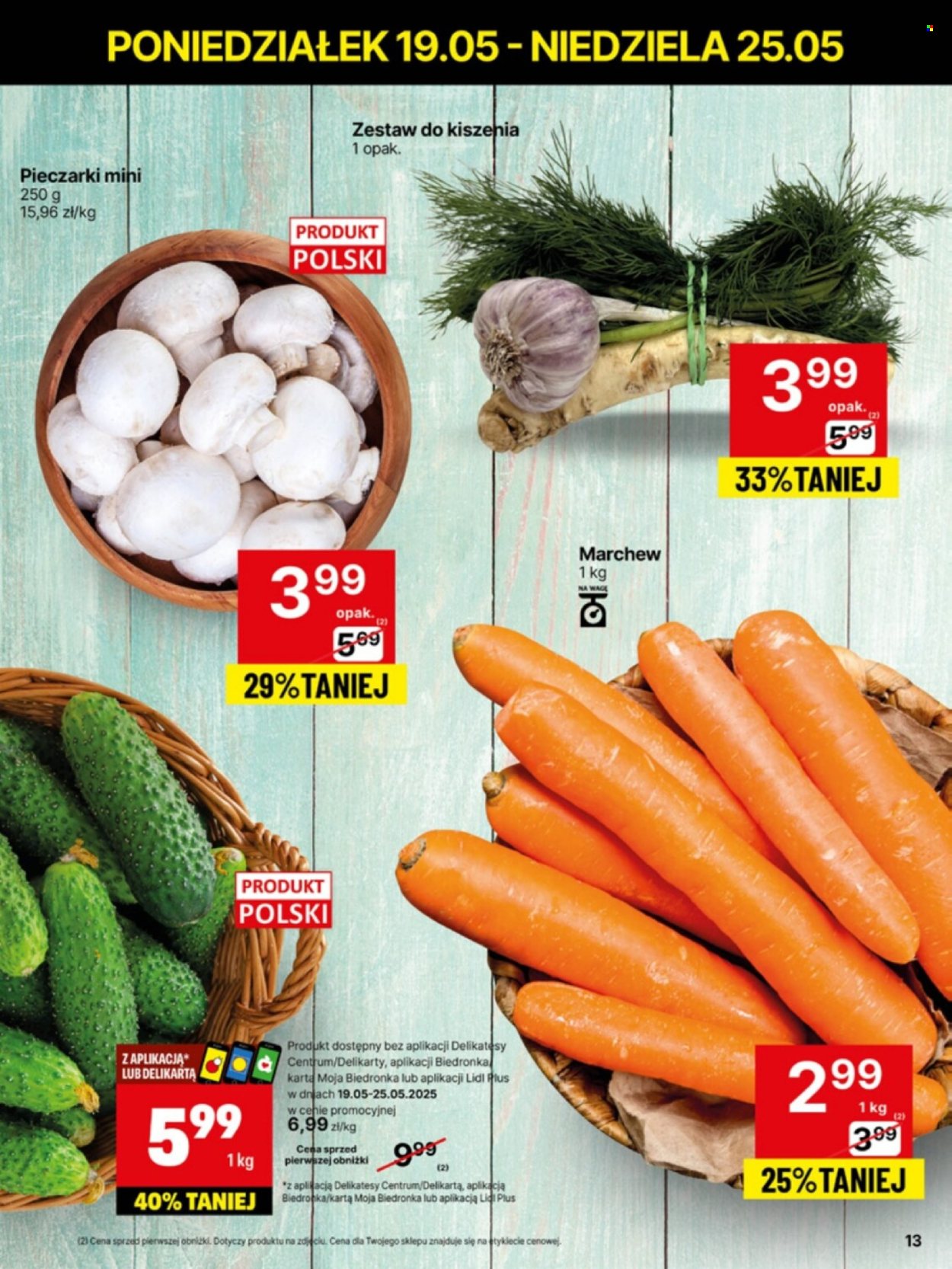 Gazetka Delikatesy Centrum - 19.05.2025 - 25.05.2025. Strona 13