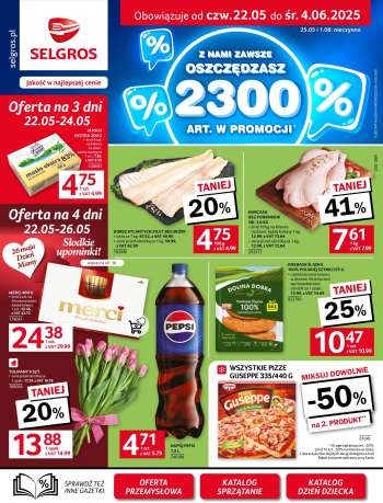 Gazetka Selgros - 22.05.2025 - 4.06.2025.