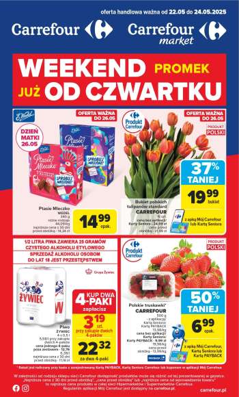 Gazetka Carrefour - 22.05.2025 - 24.05.2025.