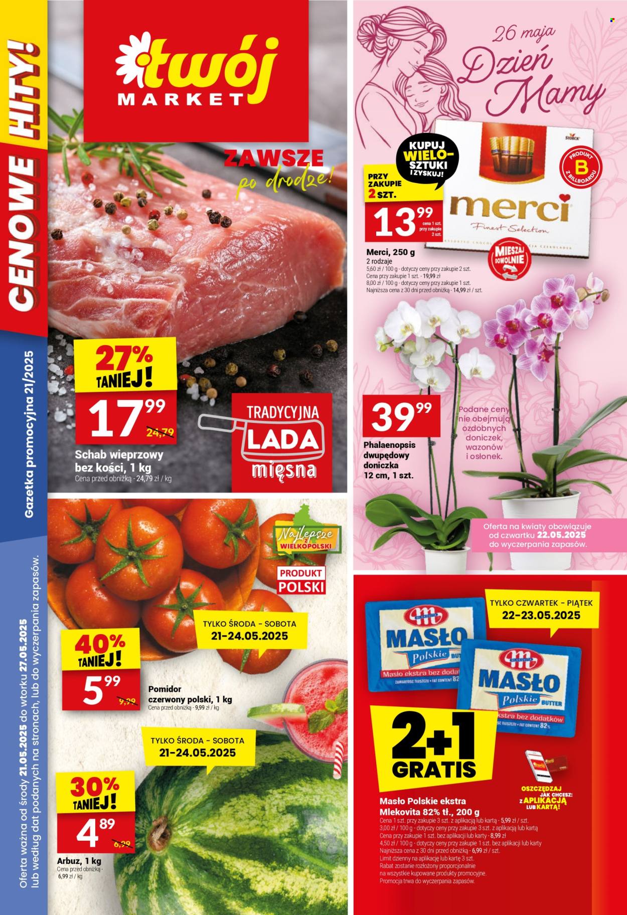 Gazetka Twój Market - 21.05.2025 - 27.05.2025. Strona 1