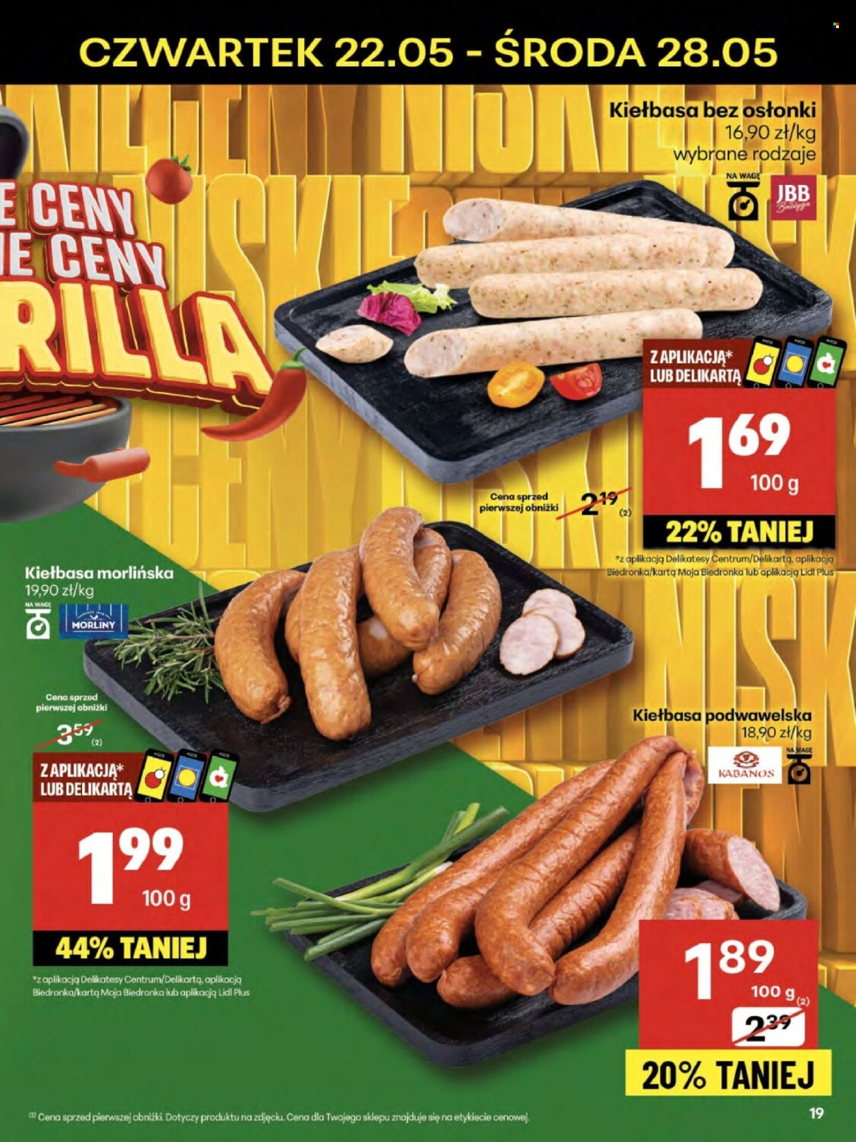Gazetka Delikatesy Centrum - 22.05.2025 - 28.05.2025. Strona 19