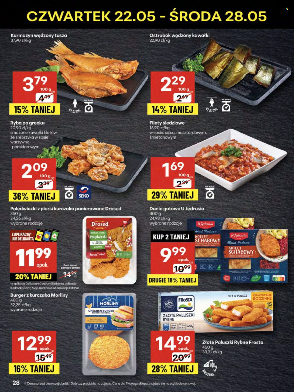Gazetka Delikatesy Centrum - 22.05.2025 - 28.05.2025. Strona 28