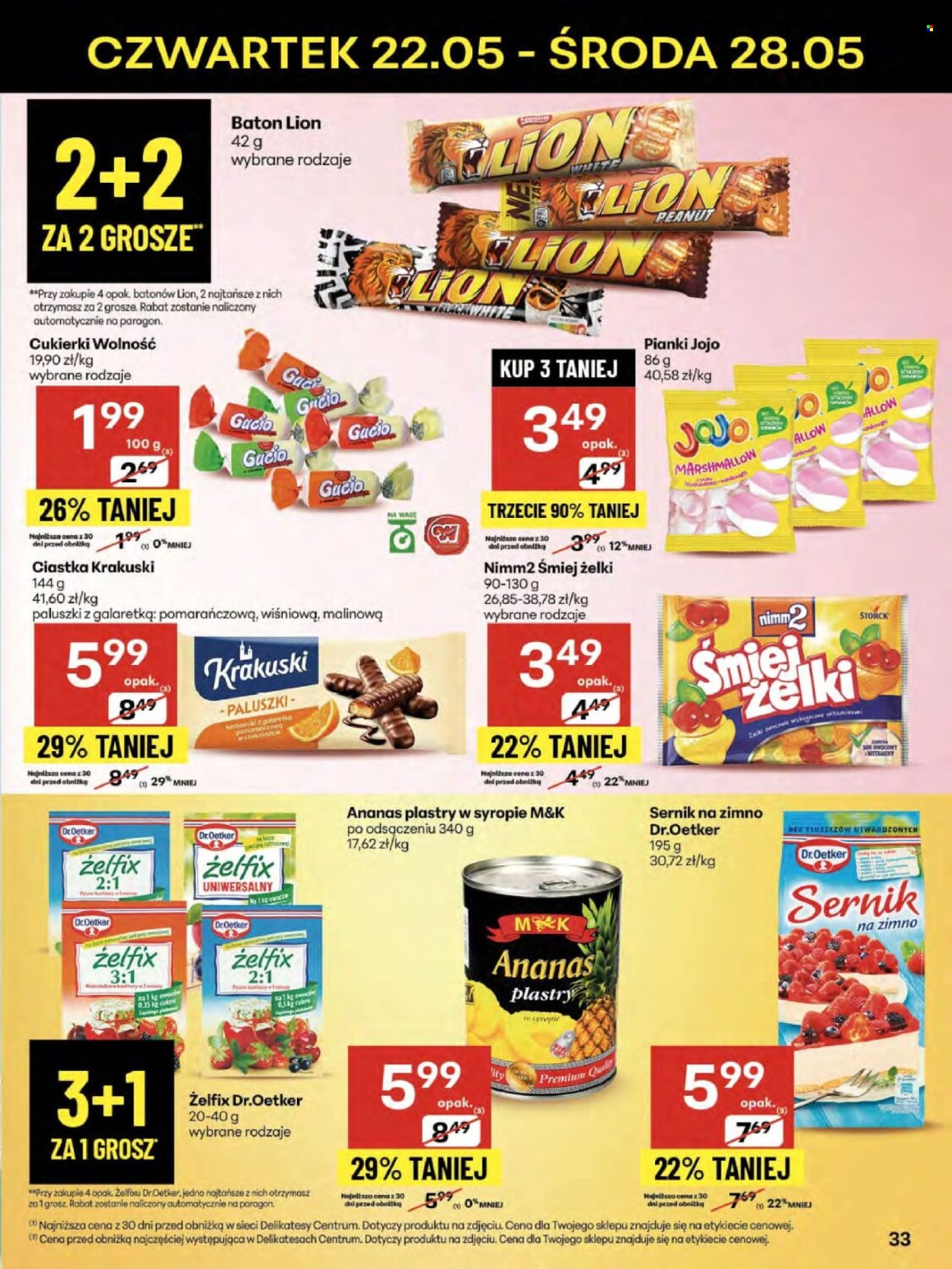 Gazetka Delikatesy Centrum - 22.05.2025 - 28.05.2025. Strona 33