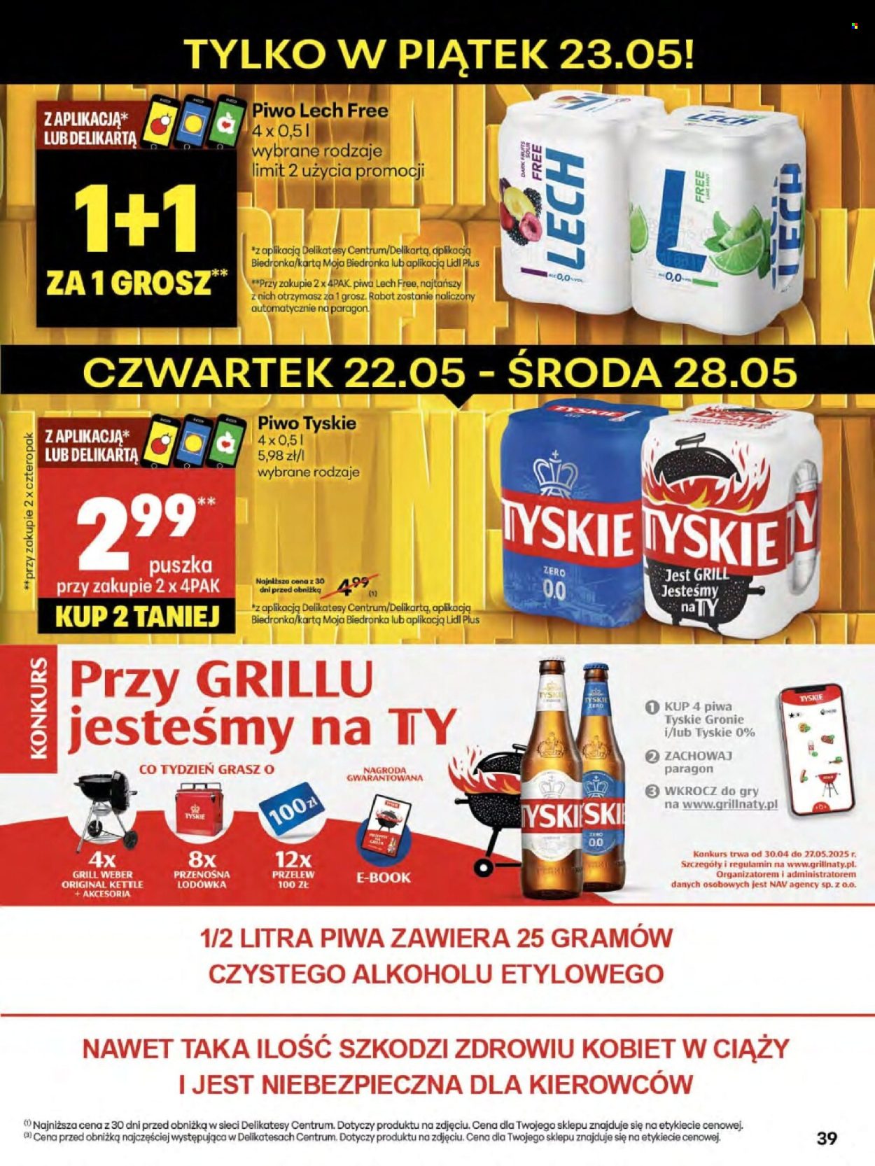 Gazetka Delikatesy Centrum - 22.05.2025 - 28.05.2025. Strona 39