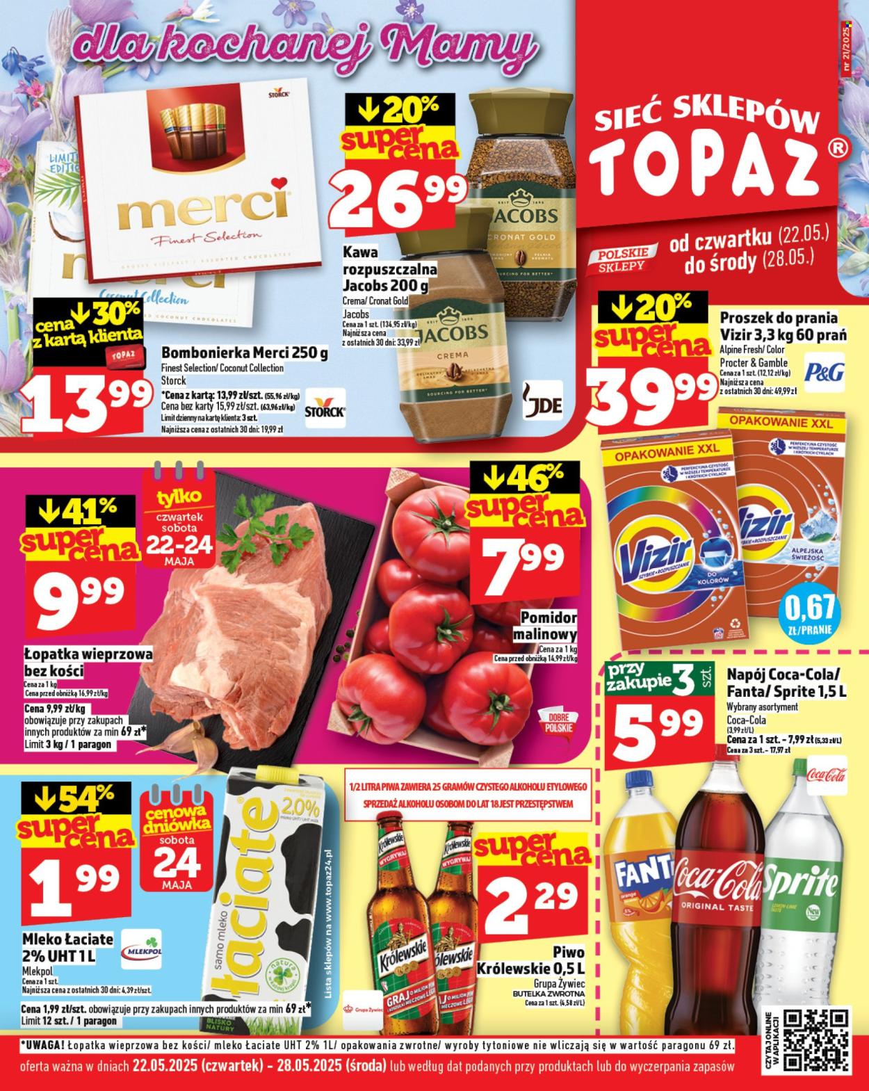 Gazetka Topaz - 22.05.2025 - 28.05.2025. Strona 1