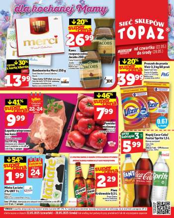 Gazetka Topaz - 22.05.2025 - 28.05.2025.