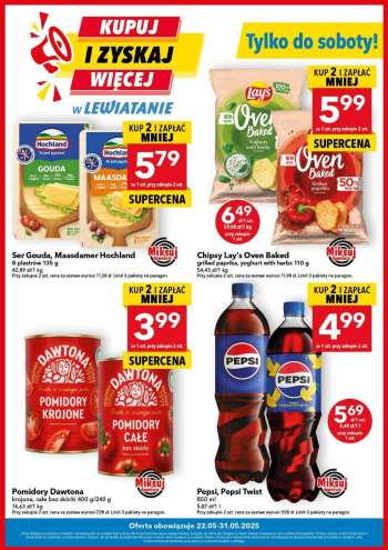 Gazetka Lewiatan - 22.05.2025 - 31.05.2025.