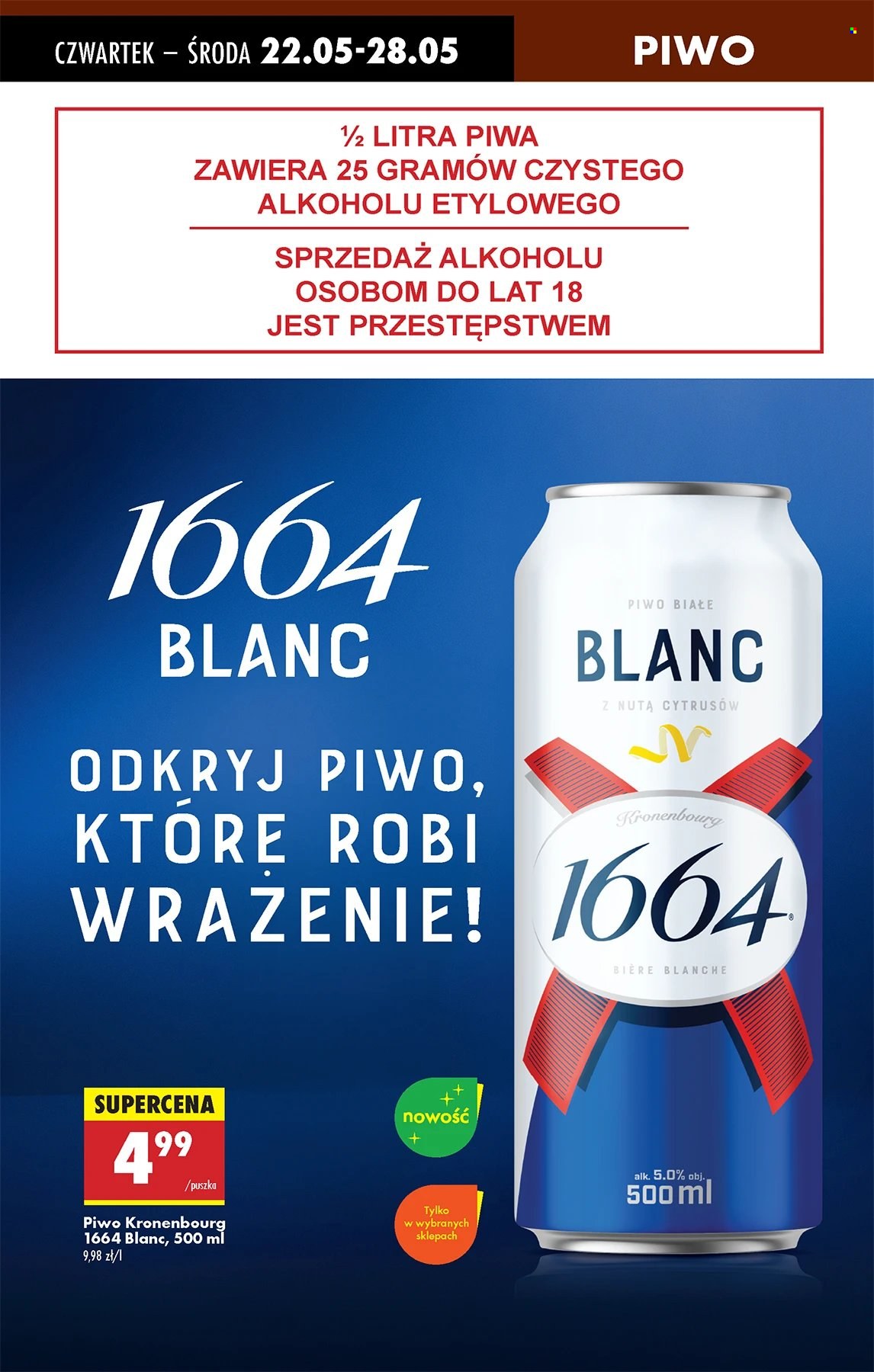 Gazetka Biedronka - 22.05.2025 - 28.05.2025. Strona 70