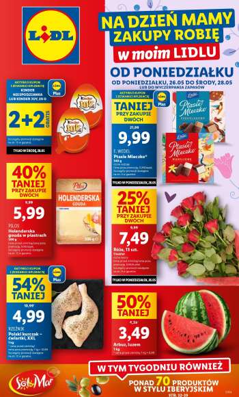 Gazetka Lidl - 26.05.2025 - 28.05.2025.