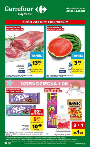 Gazetka Carrefour Express - 27.05.2025 - 2.06.2025.