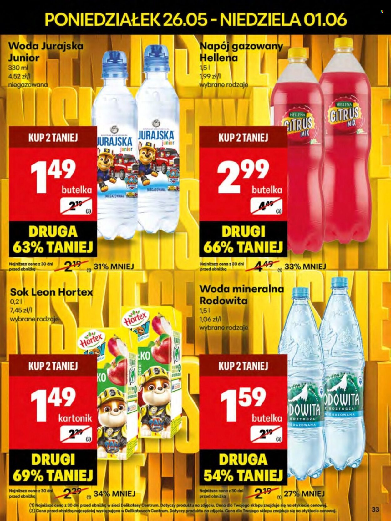 Gazetka Delikatesy Centrum - 26.05.2025 - 1.06.2025. Strona 33