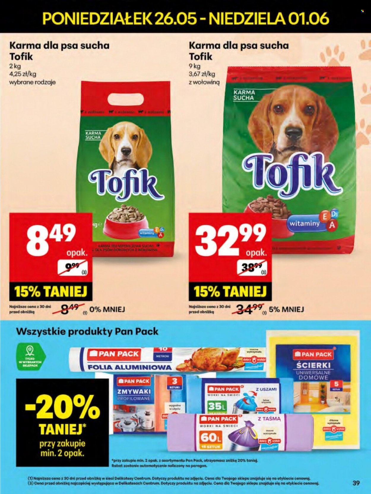 Gazetka Delikatesy Centrum - 26.05.2025 - 1.06.2025. Strona 39