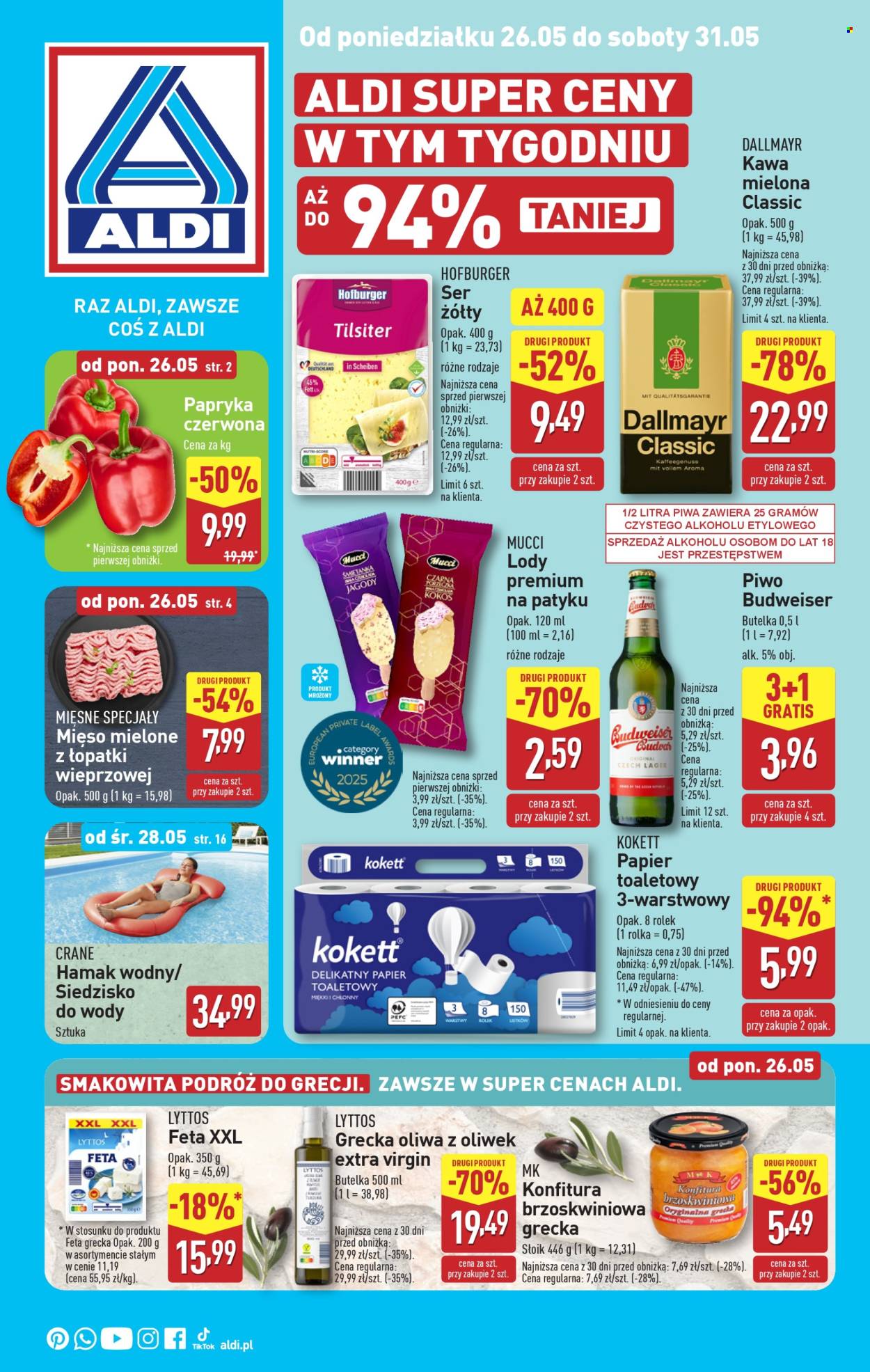 Gazetka ALDI - 26.05.2025 - 31.05.2025. Strona 1