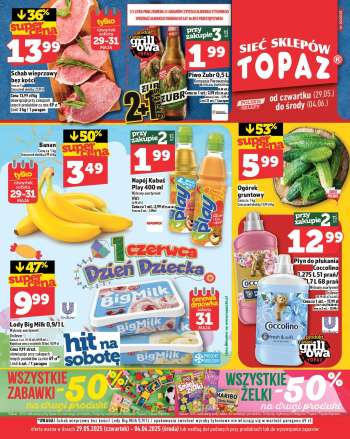 Gazetka Topaz - 29.05.2025 - 4.06.2025.