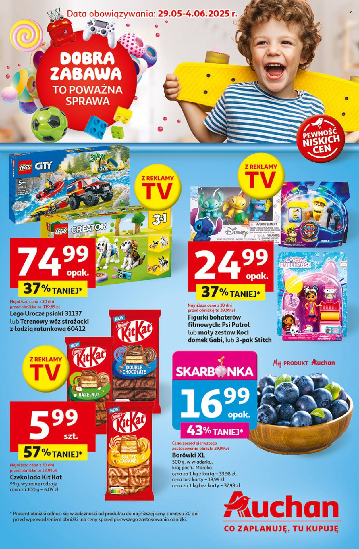 Gazetka Auchan - 29.05.2025 - 4.06.2025. Strona 1