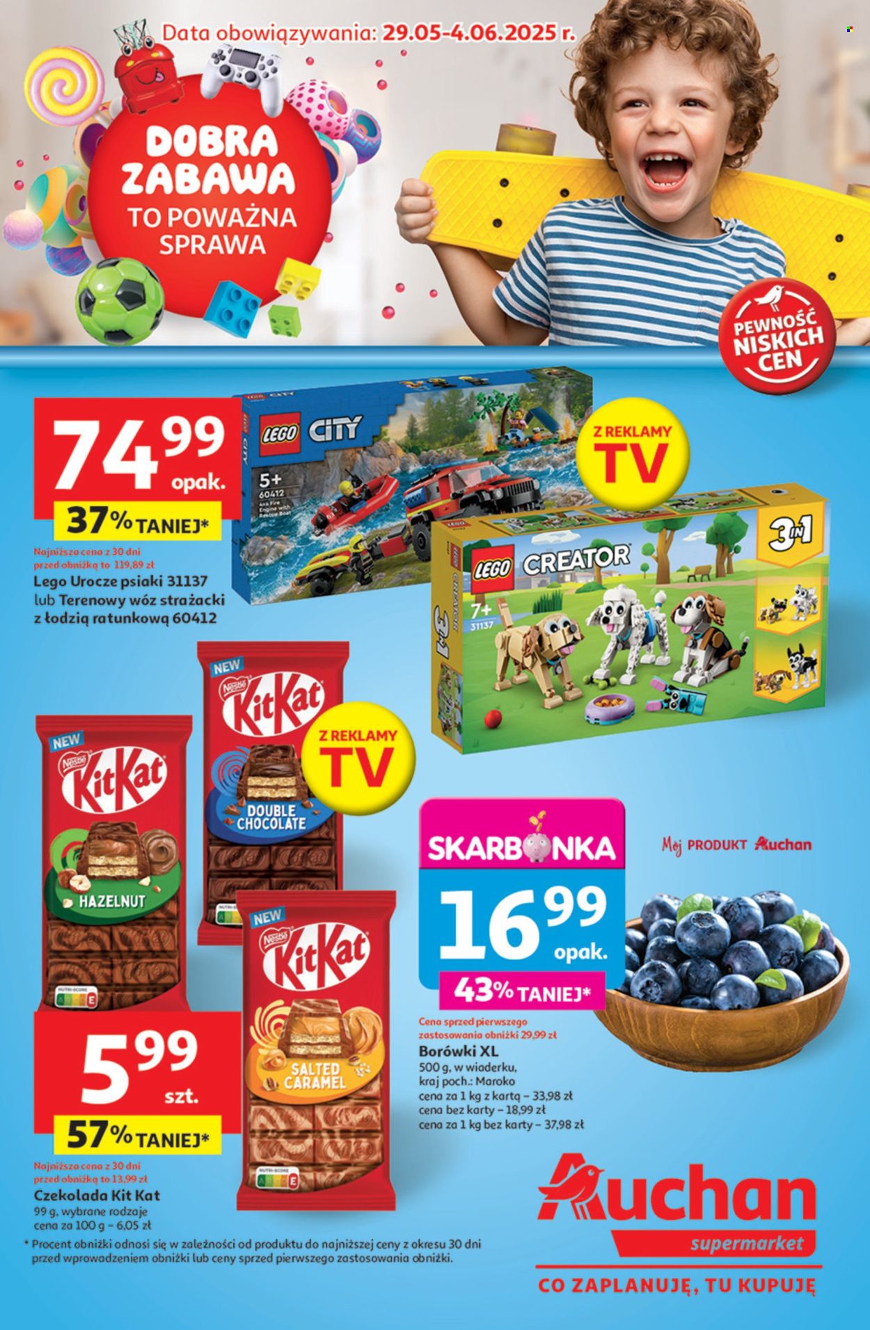 Gazetka Auchan - 29.05.2025 - 4.06.2025. Strona 1