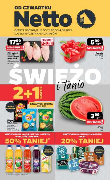 Gazetka Netto - 29.05.2025 - 4.06.2025.