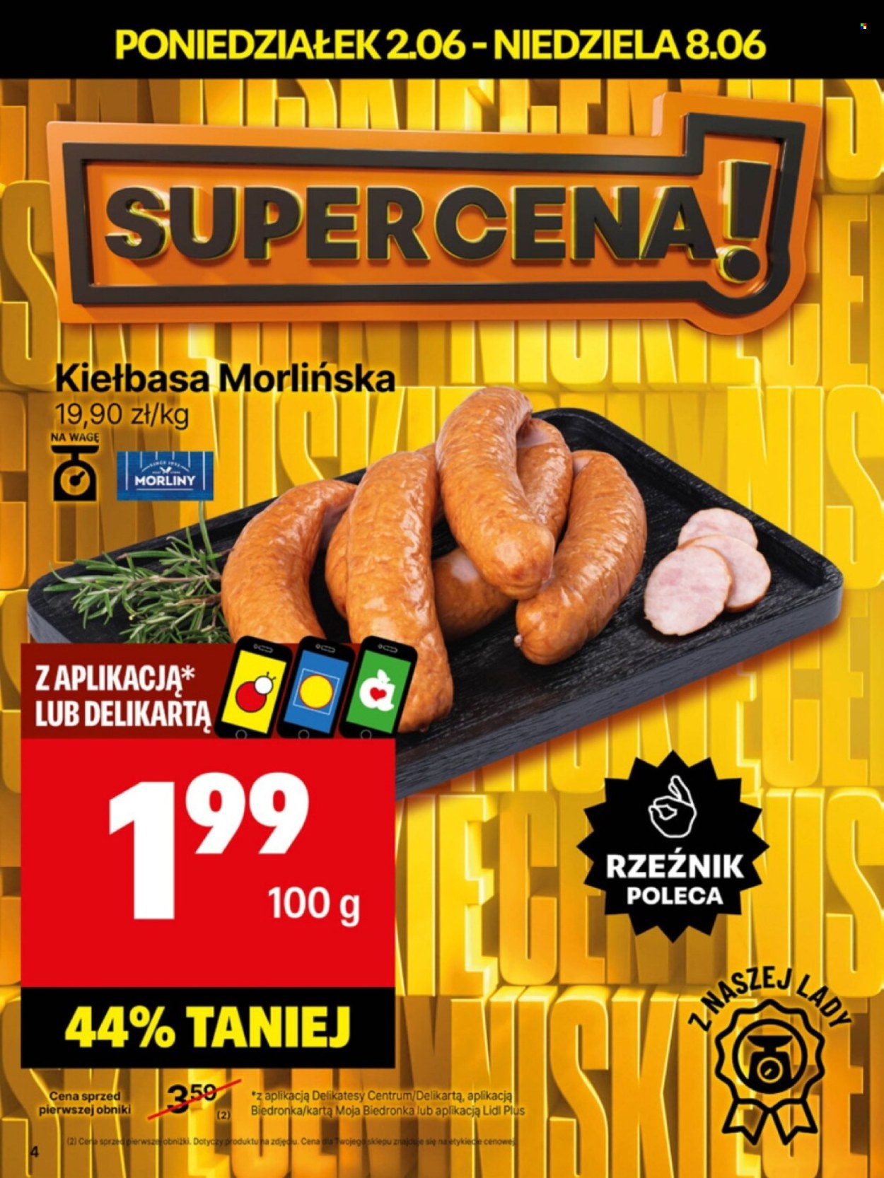 Gazetka Delikatesy Centrum - 2.06.2025 - 8.06.2025. Strona 4