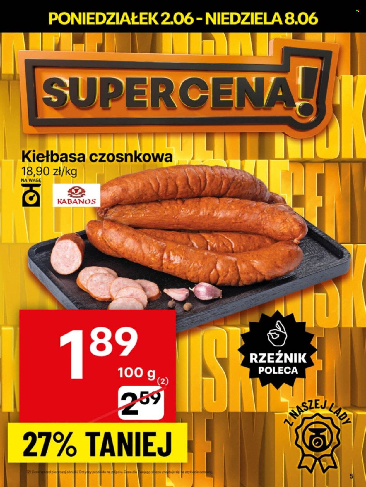 Gazetka Delikatesy Centrum - 2.06.2025 - 8.06.2025. Strona 5