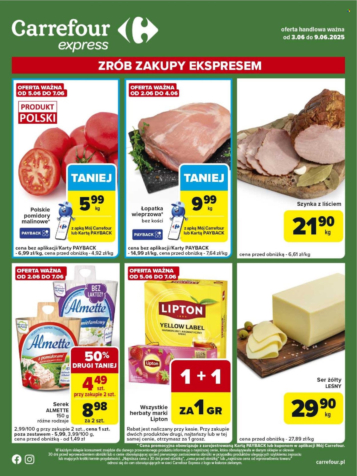 Gazetka Carrefour Express - 3.06.2025 - 9.06.2025. Strona 1