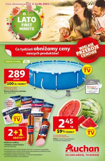 Gazetka Auchan - 5.06.2025 - 11.06.2025.