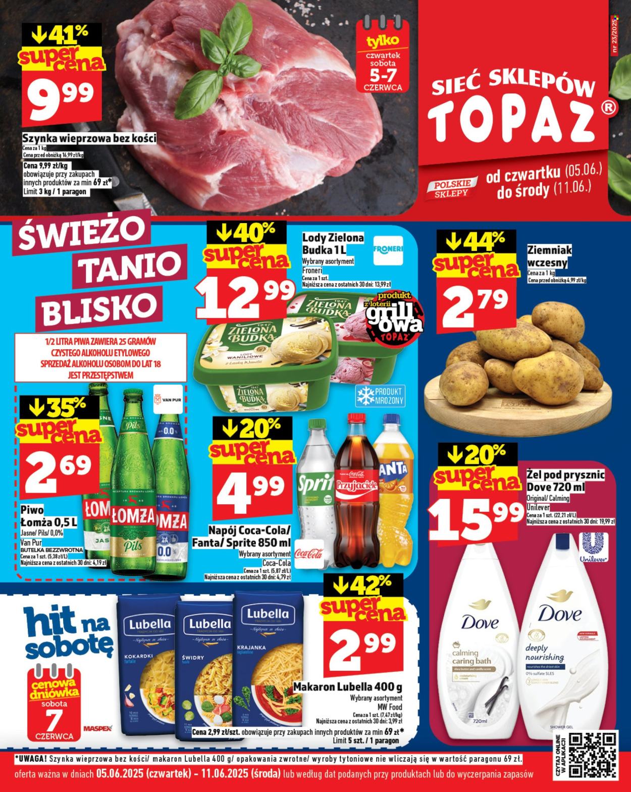Gazetka Topaz - 5.06.2025 - 11.06.2025. Strona 1