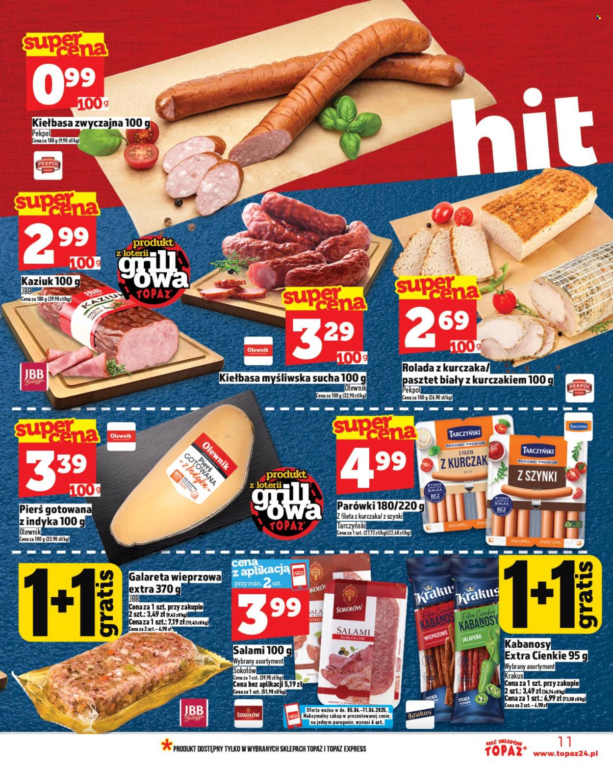Gazetka Topaz - 5.06.2025 - 11.06.2025. Strona 11